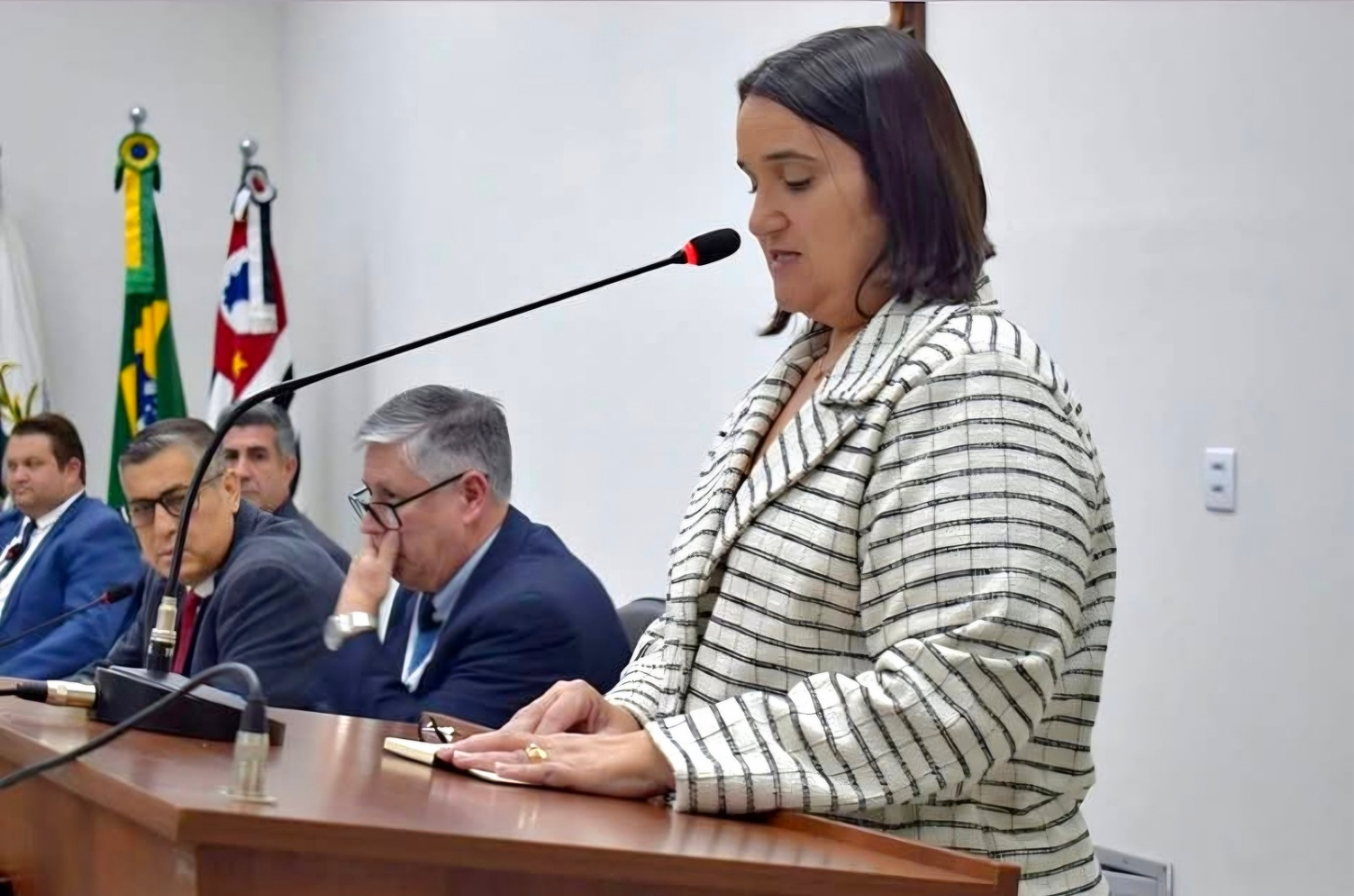 Fernanda Lima assume cadeira no Legislativo