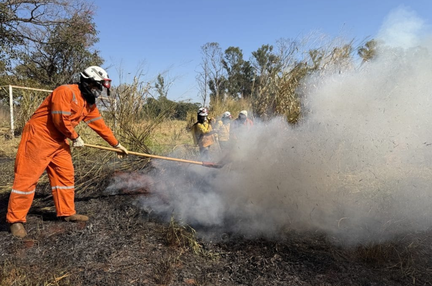 Piedade recebe kit para combate a incêndios