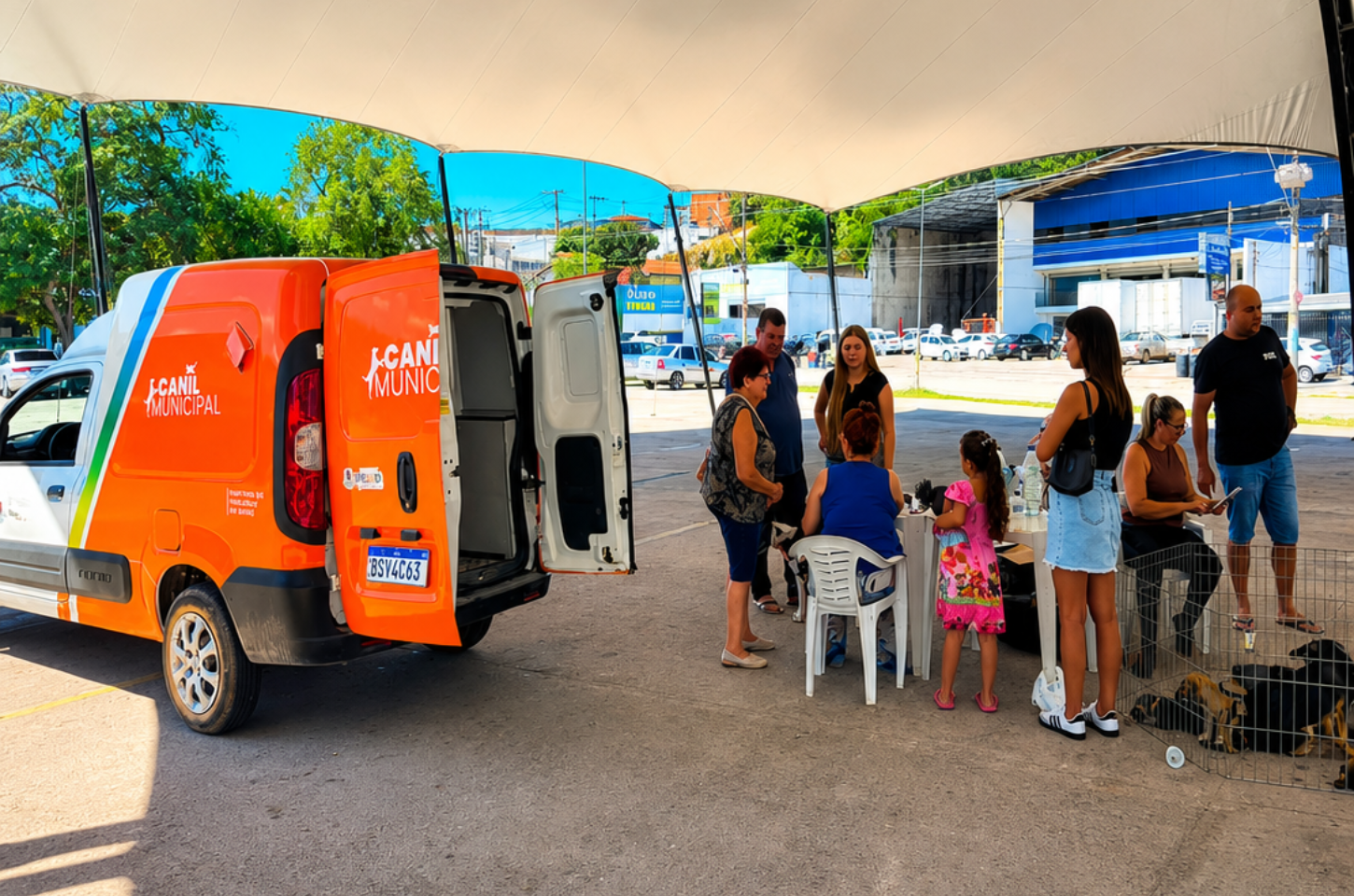 Feira de Adoção de Cães neste sábado com orientação veterinária
