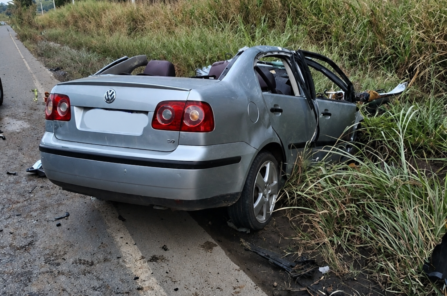 Colisão frontal entre carro e carreta deixa uma pessoa morta em Salto de Pirapora