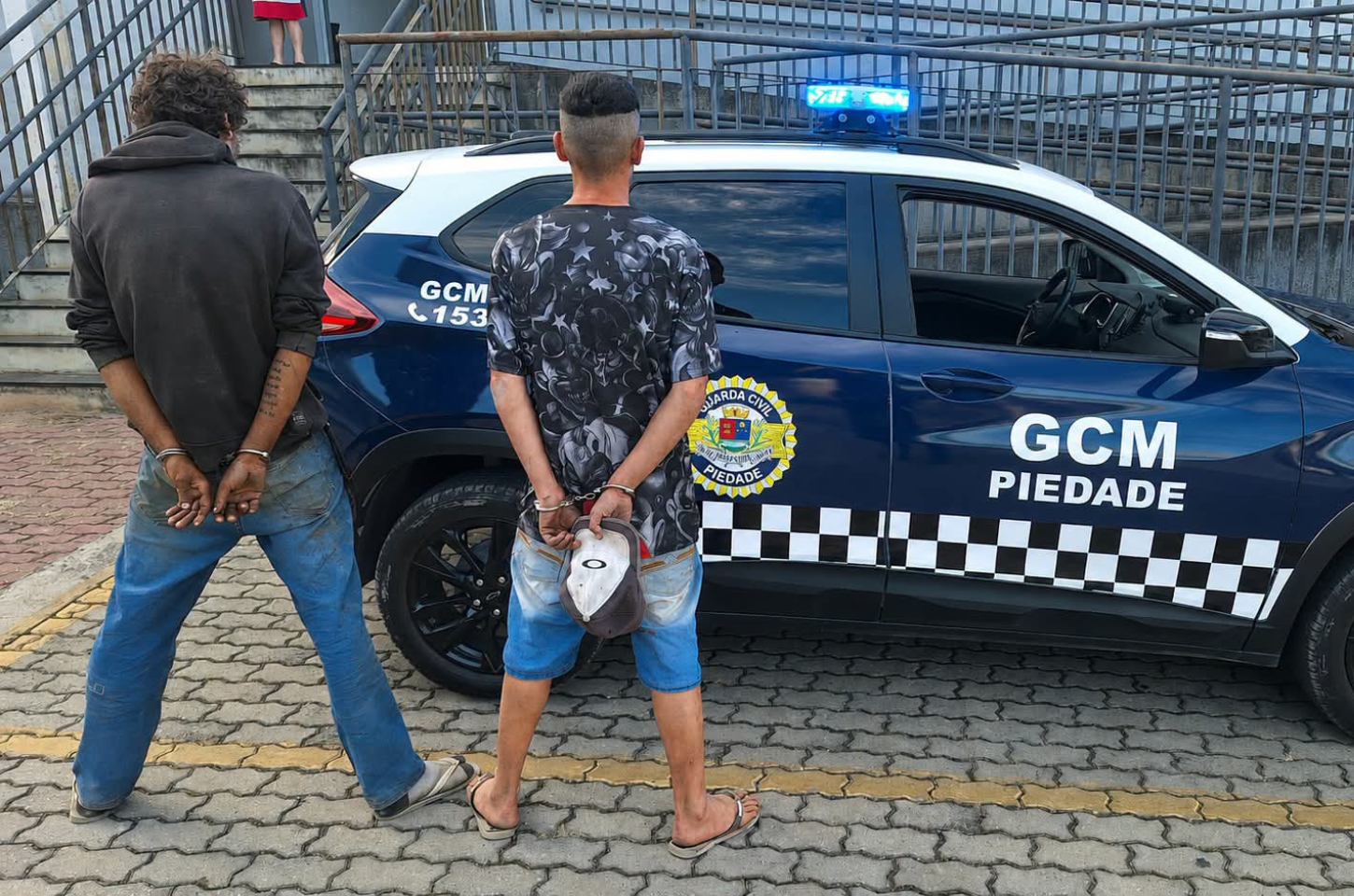 GCM prende dupla suspeita de furtar fiação no Parque Ecológico de Piedade