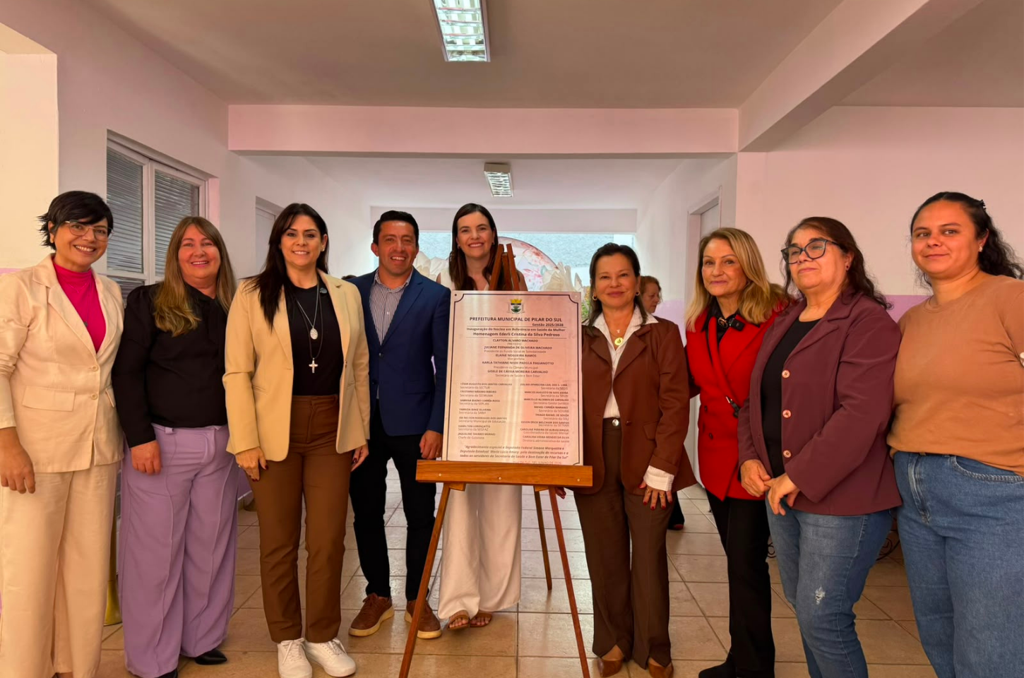 Pilar do Sul inaugura Núcleo de Referência em Saúde da Mulher