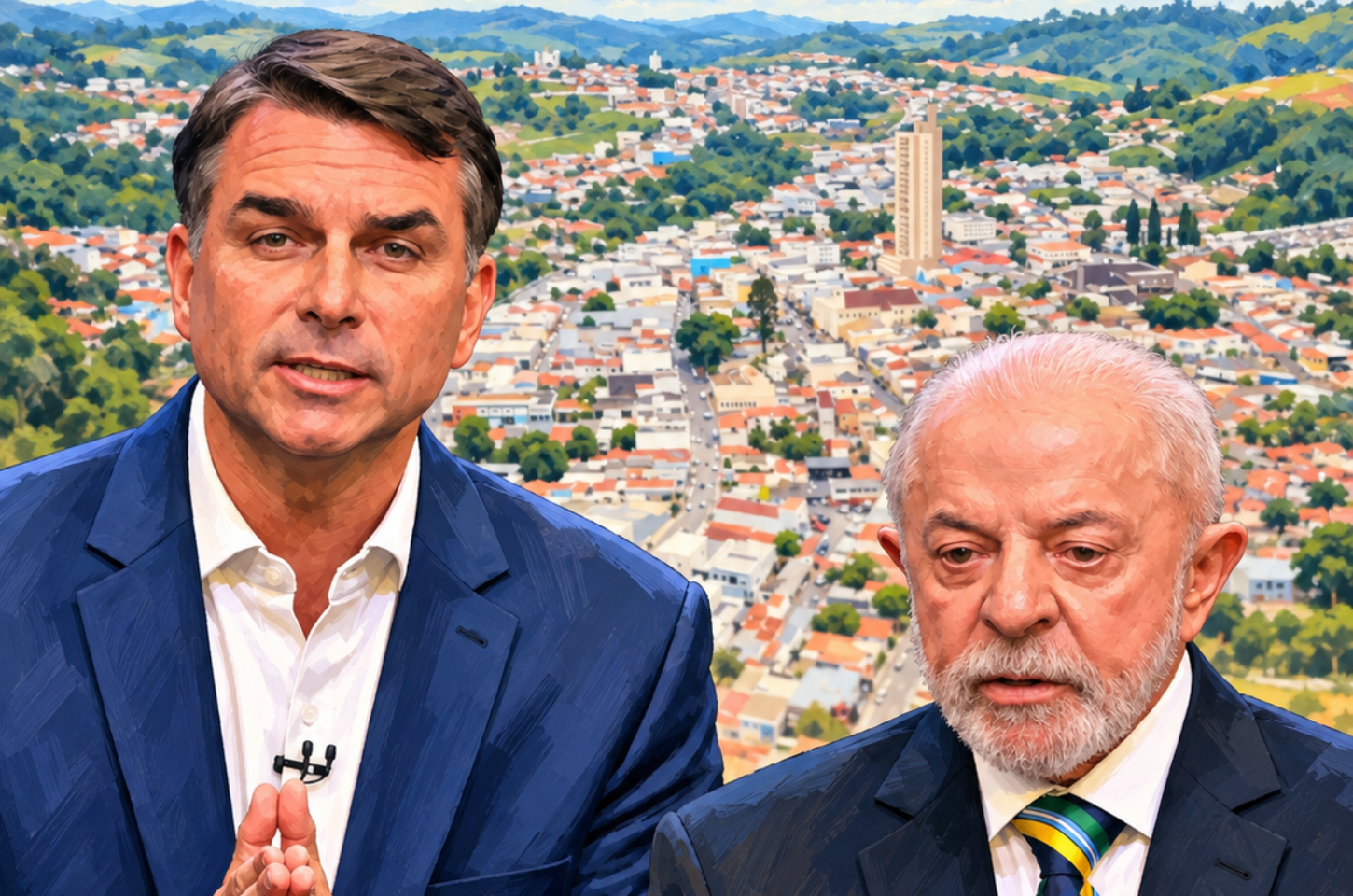 Flávio Bolsonaro vence Lula em Piedade com 63,37% dos votos no segundo turno