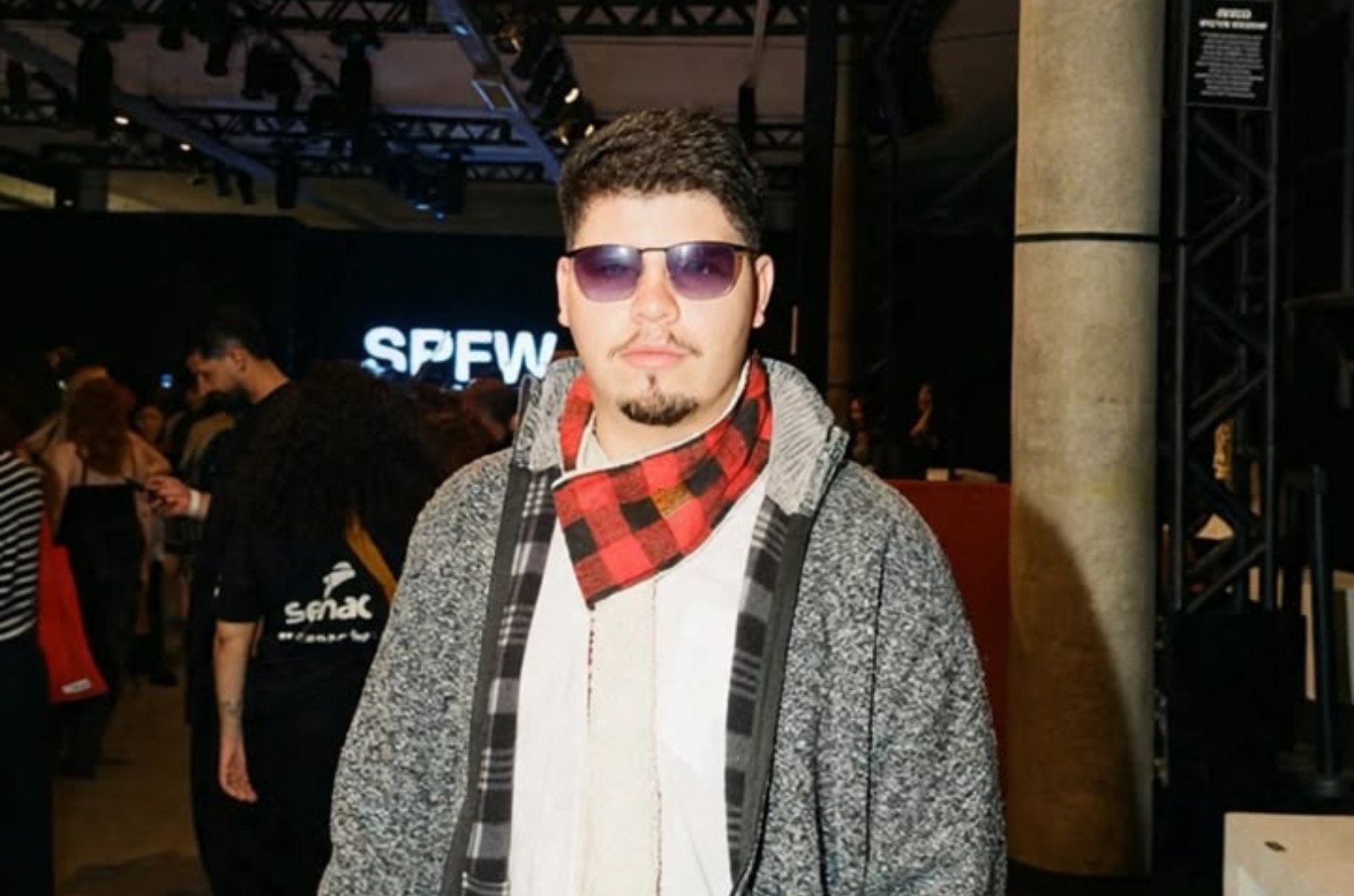 Jonas Luz representa Piedade na São Paulo Fashion Week